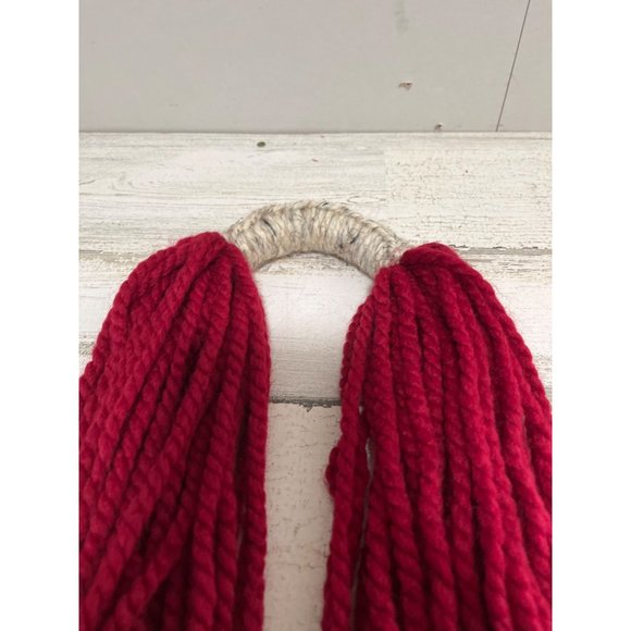 Burgundy multi 36 twisted strand scarf - Picture 2 of 3